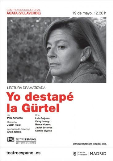 Javier Sotorres en la lectura teatralizada